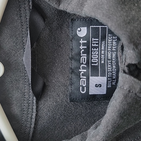 Carhartt  Men's button down shirt long sleeve size S  100% cotton - Picture 4 of 5